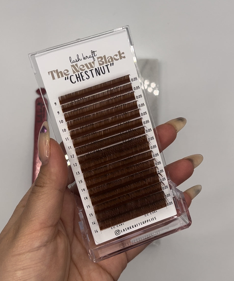 The New Black “Chestnut” Lashes