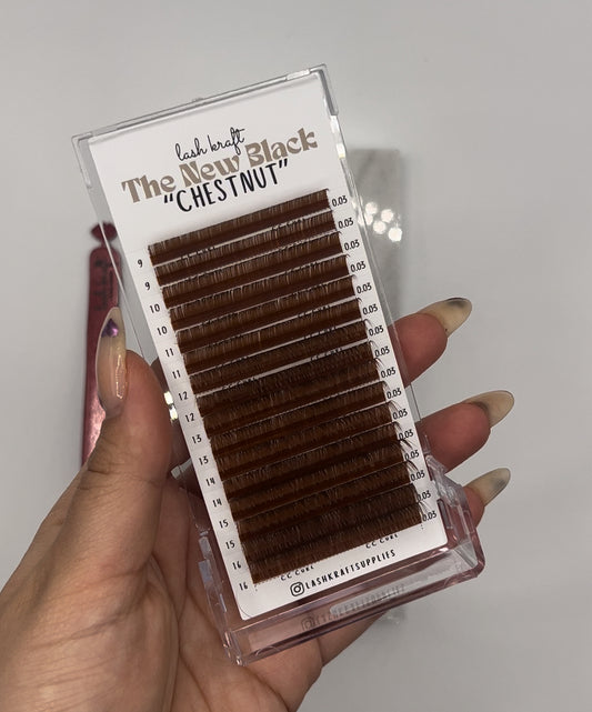 The New Black “Chestnut” Lashes