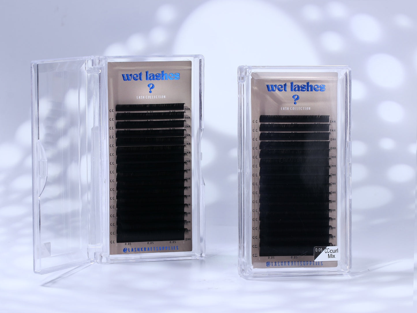 WET Lashes? - Lash Collection Mixed Trays 0.05/0.07