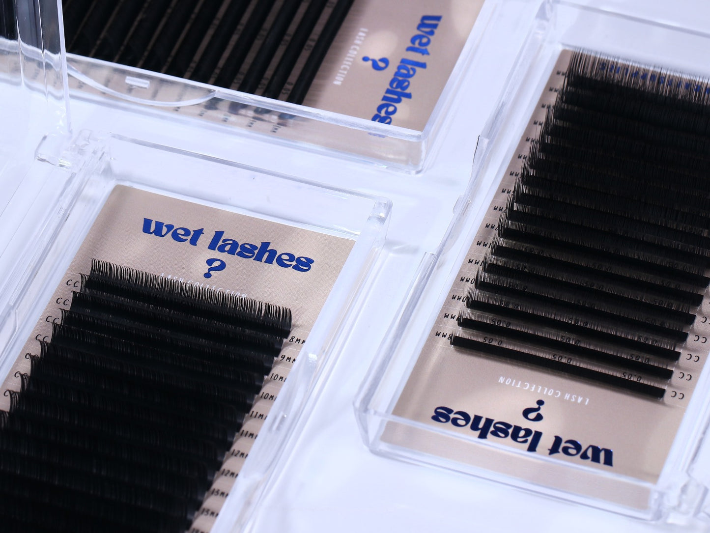 WET Lashes? - Lash Collection Mixed Trays 0.05/0.07